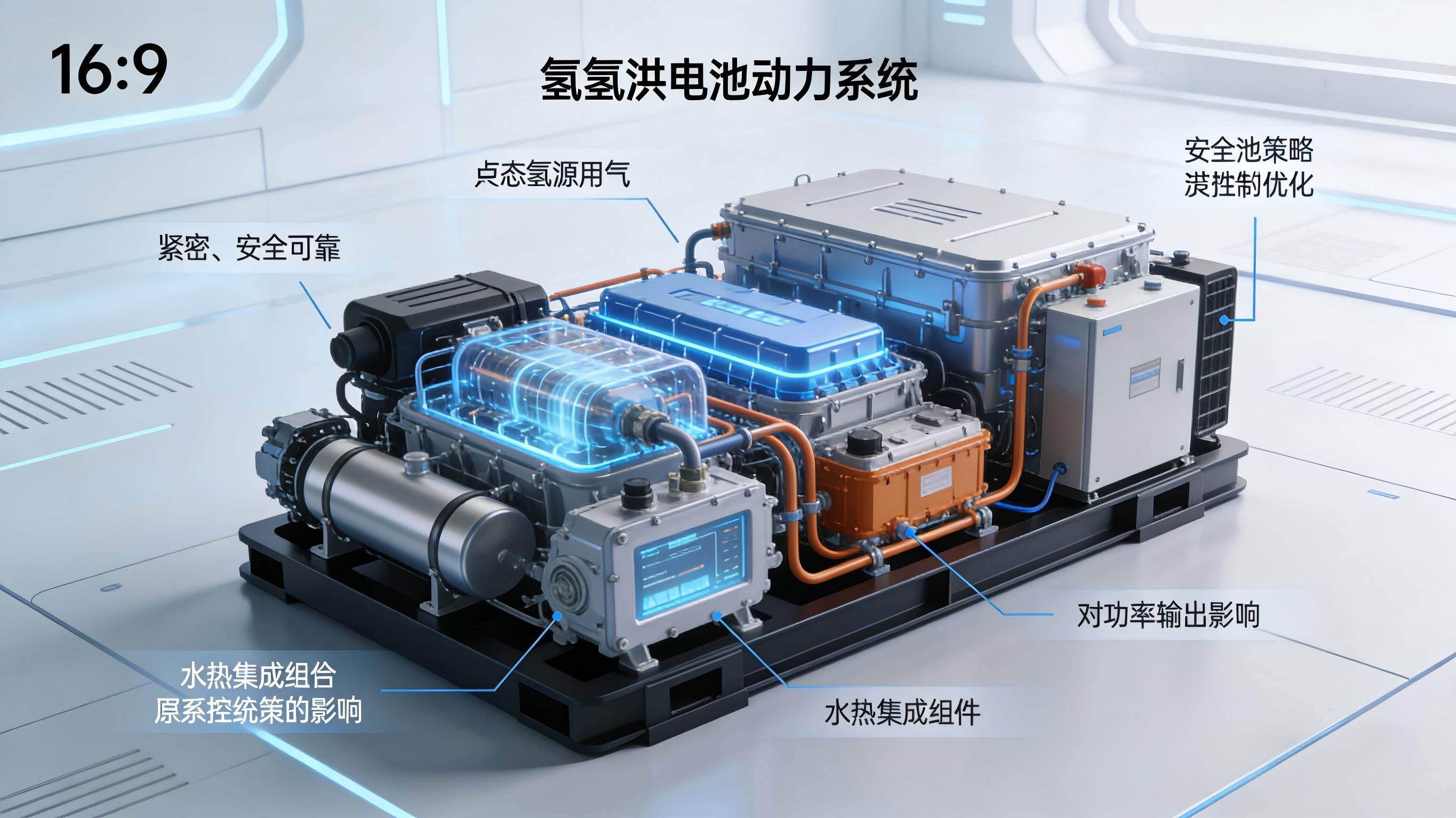 车/船用固态氢源-燃料电池动力系统集成与控制技术